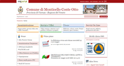 Desktop Screenshot of comune.monticello.vi.it
